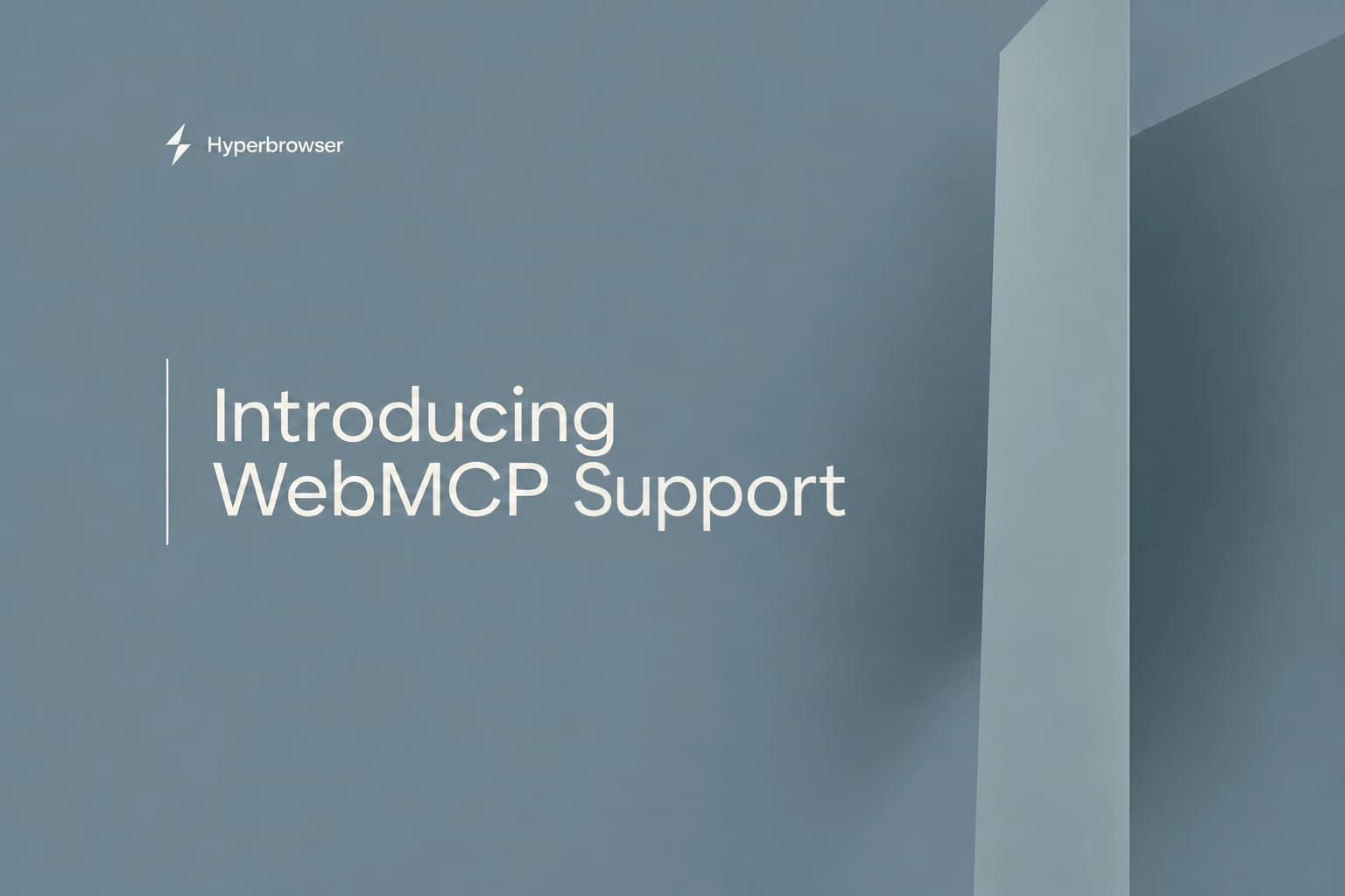 Introducing WebMCP Support